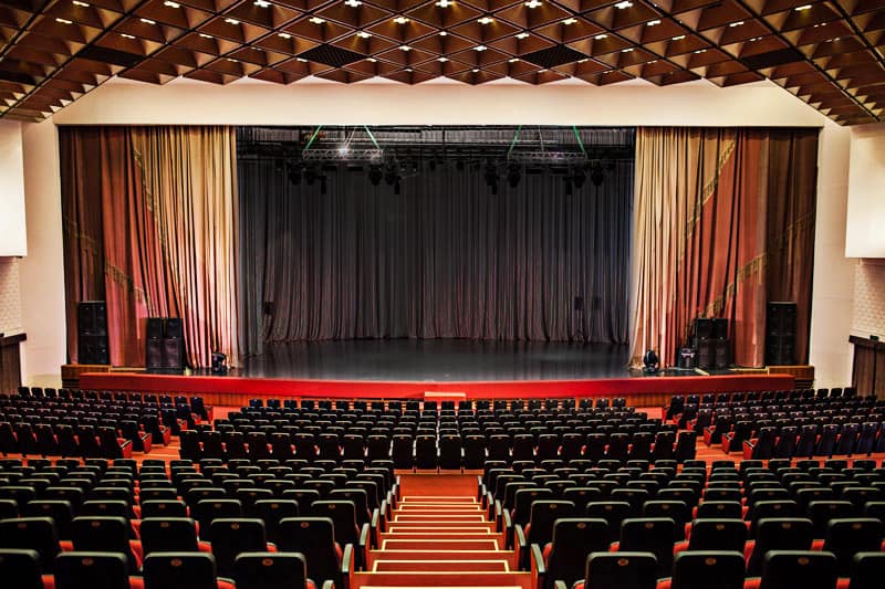 Izmailovo Concert Hall Концертный зал Измайлово Curtain Open